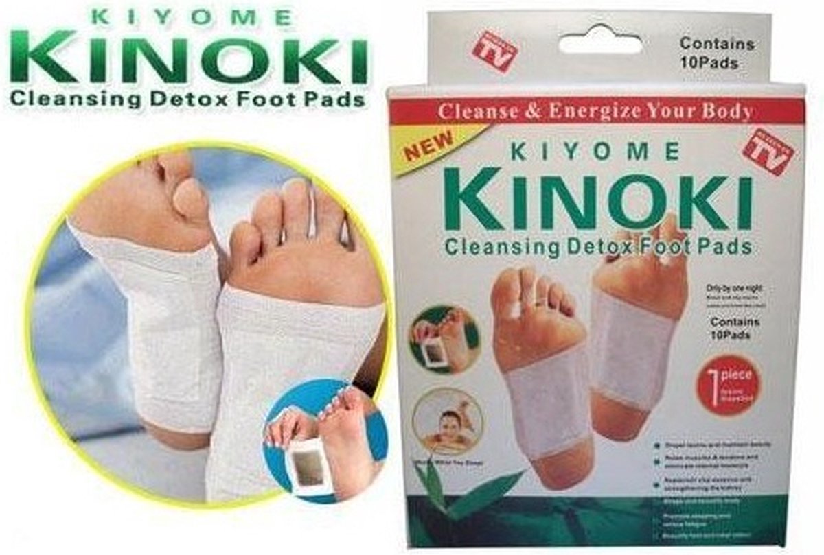 Goedkoopste 5 x 10 Kinoki Cleansing - SUPER BULK - 100 stuks Detox foot pads - 50 dagen ontgiften