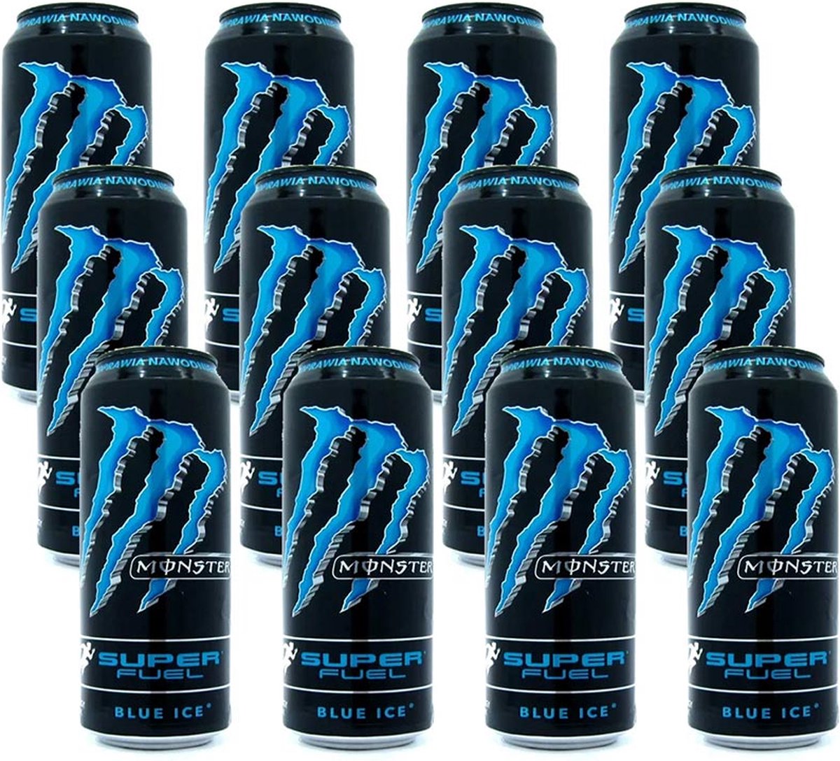 Goedkoopste Monster Super Fuel 12x 568ml Ice Blue