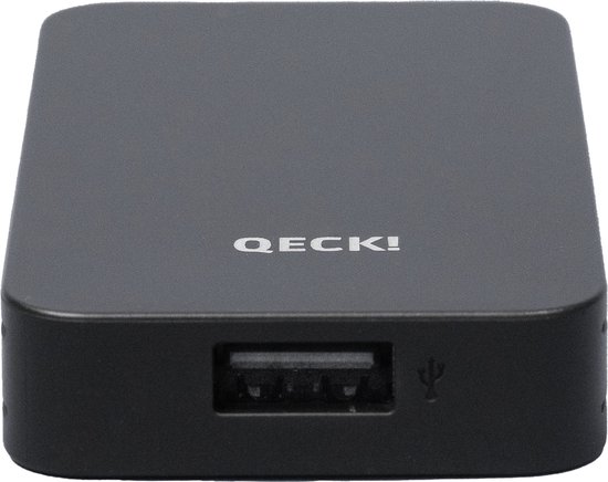 QECK!® Carplay Dongle - Android&Apple Auto Dongle - Apple Carplay Dongle - Apple Carplay - Zwart - inclusief kabeltje - Telefoon - Bluetooth adapter - Carplay dongle Apple&Android van QECK!® — afbeelding 3