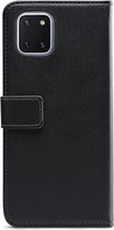 Mobilize Classic Gelly Wallet Telefoonhoesje geschikt voor Samsung Galaxy Note 10 Lite Hoesje Bookcase Portemonnee - Zwart