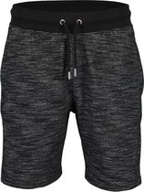 Blue Seven heren short - bermuda jogging - 333045 - zwart gemeleerd - maat XXL