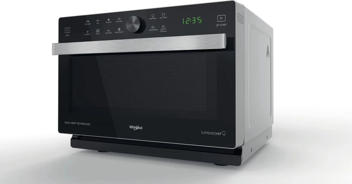 Whirlpool MWSC 833 SB magnetron Zwart Combinatiemagnetron Aanrecht 33 l 900 W thumbnail 3