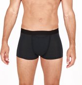 HOM - Simon Boxer Briefs HO1 (1-pack) - Heren Boxer met horizontale gulp - Zwart/Anthracite gestreept - Maat XL