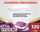 Vaatwastabletten - All-in-1 - Extra Hygiene - Voordeelverpakking - 120 TABS