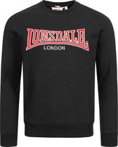 Lonsdale Sweatshirt Berger Lp181 Rundhals Sweatshirt schmale Passform Black-M