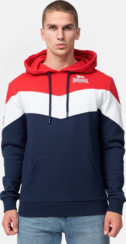 Lacoste SPORT Tennis-sweatshirt dames fleece met capuchon en rits navy