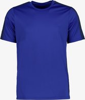 Dutchy heren voetbal T-shirt blauw - Maat S