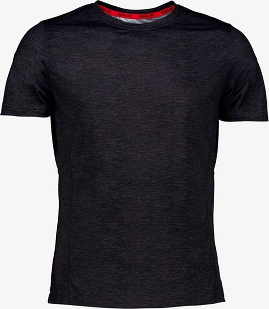 Osaga Dry hardloop heren T-shirt zwart - Maat XXL