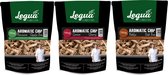 Legua - Value Pack Smoke Chips Pomme, Cerises et Bois de Chêne - produit de manière durable - 3 x sacs de 700 grammes !