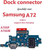 Samsung Galaxy A72 oplaad connector