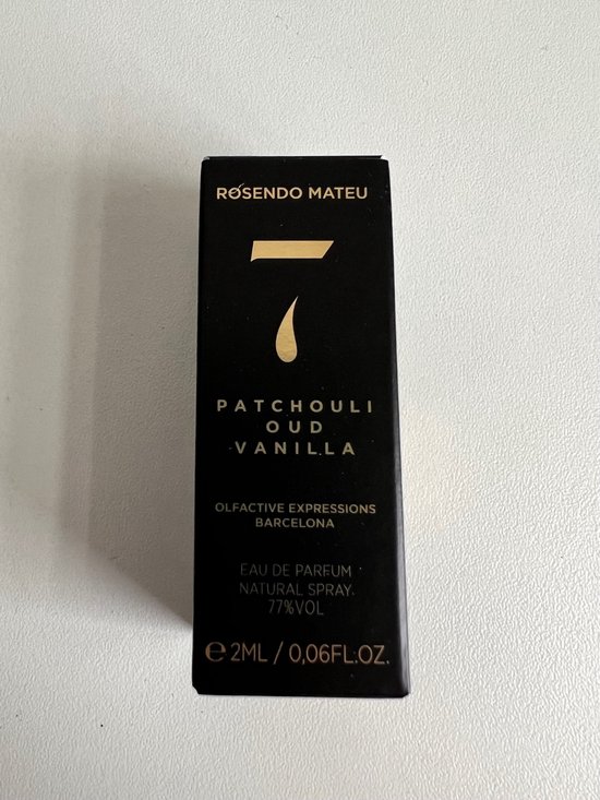 Rosendo Mateu - 7 PATCHOULI, OUD, VANILLA - 2 ml EDP Original Sample | bol