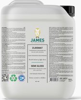 James Zijdemat | PVC Vloer Polish | Zijdematte en transparante beschermlaag | 10 Liter