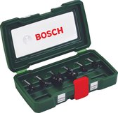 Coupe-bois Bosch - tige Ø 8 mm - 6 pièces - convient à toutes les marques