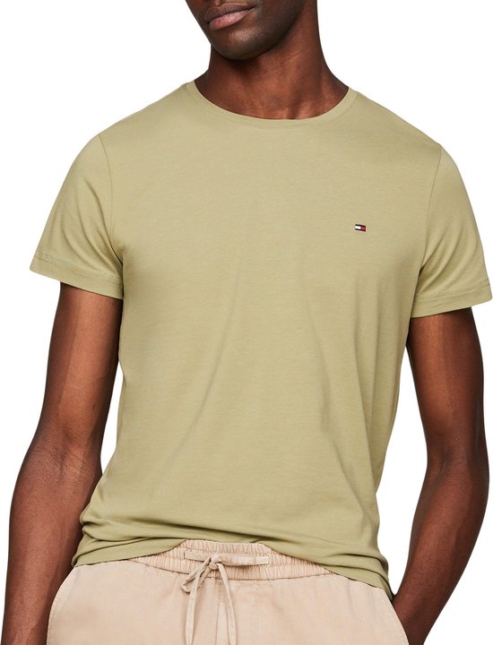 Tommy Hilfiger Stretch Fit Jersey T-shirt Mannen - Maat XL