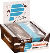 Powerbar Protein+ Brownie au chocolat faible en sucre 35 g (16 pièces)
