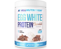 AllNutrition | Egg white protein | Chocolate | 510gr 17 servings | Eiwitshake | Proteïne shake | Eiwitten | Proteïne | Supplement | Nutriworld