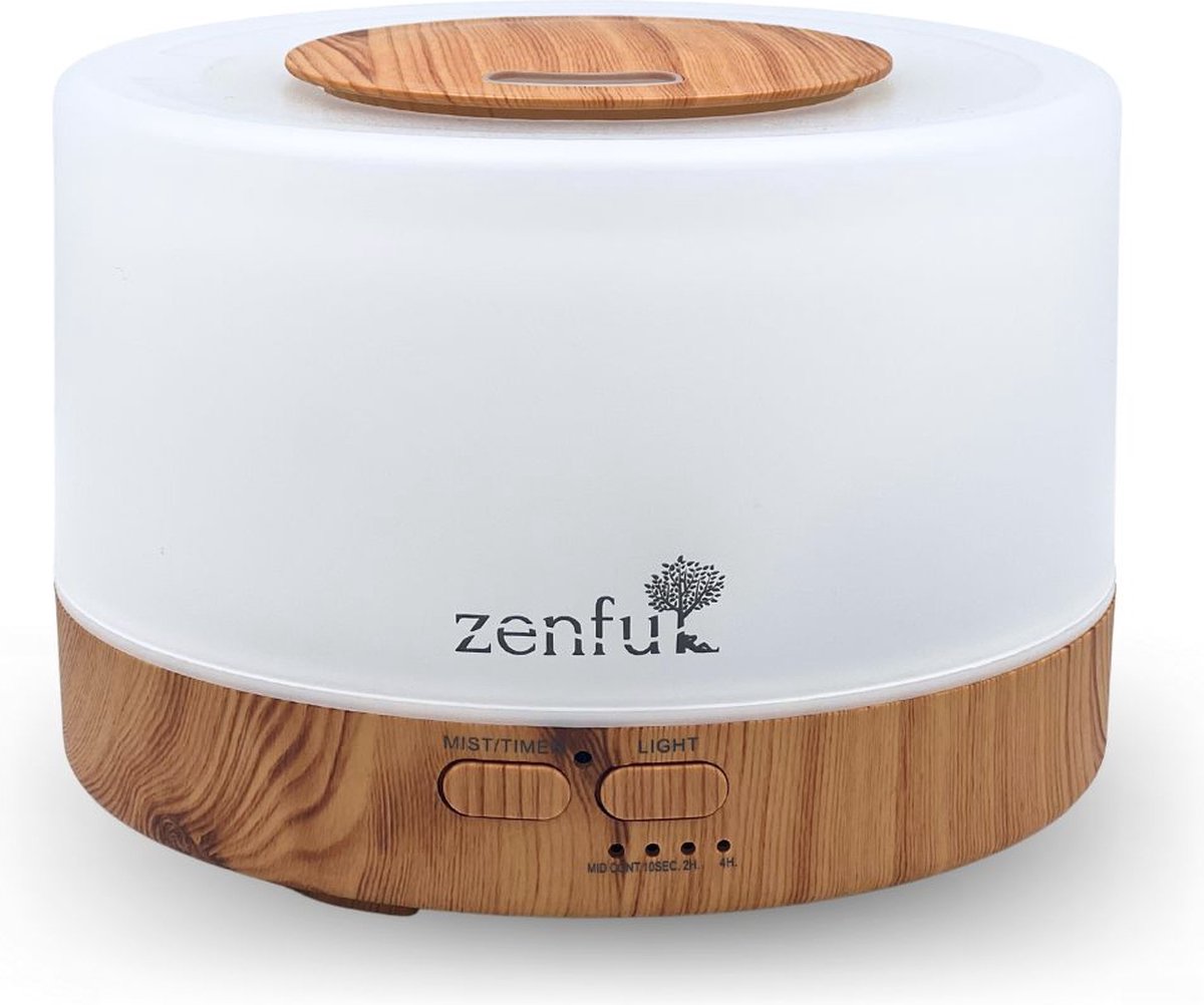 Goedkoopste Zenful Flora - Grote Aroma Diffuser - voor Grote Ruimte - 700ml