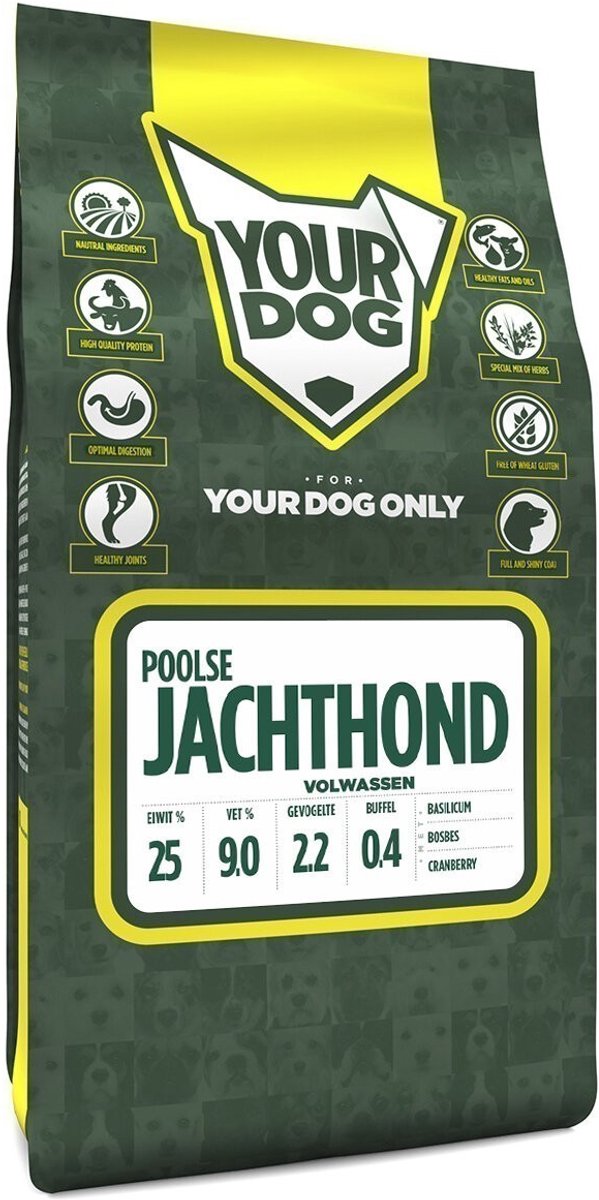 Yourdog Yourdog Poolse jachthond Rasspecifiek Adult Hondenvoer 6kg | Hondenbrokken
