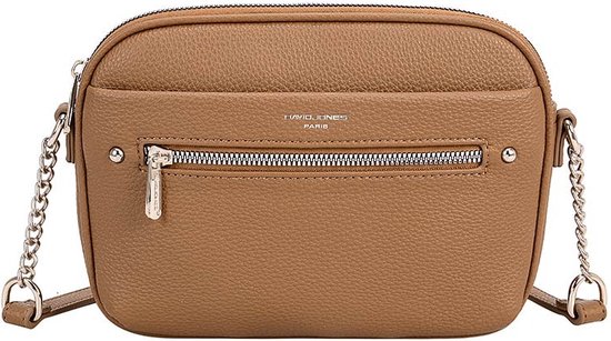 Crossbody tas David Jones - Camel