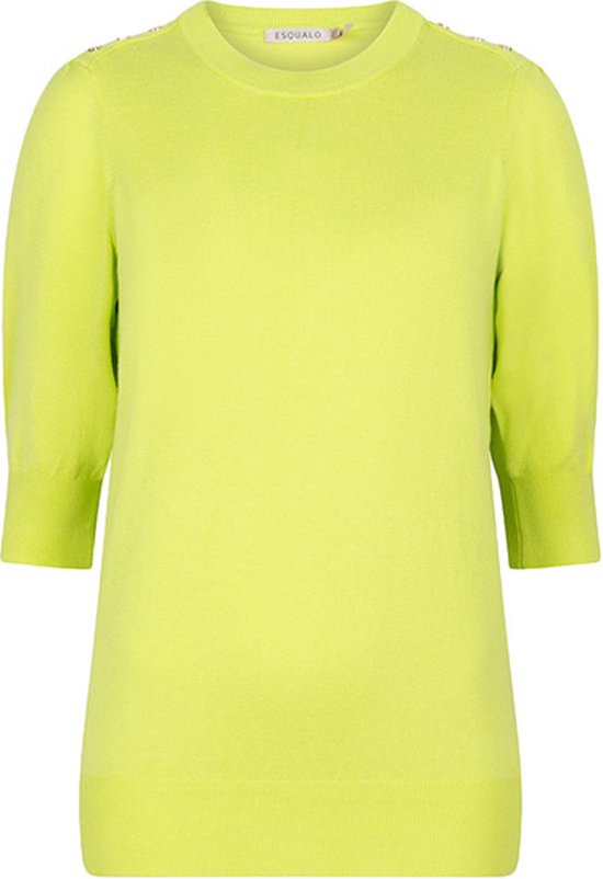 Esqualo sweater SP24-07004 - Lime