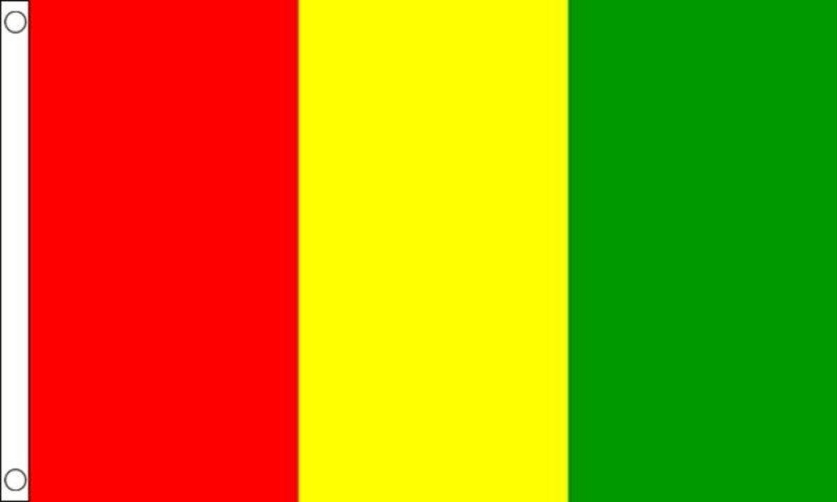 Ancien Fanion Équateur - Drapeau Vintage Des Années 60 - Neuf Ancien Stock