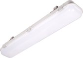 Luminaire LED EIT WARS IP65 Longueur 150 cm Double bande LED SA 3 heures Test manuel 4 000 K + Chauffage