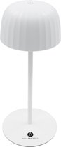 Fullambience Tafellamp Oplaadbaar – Draadloos en Dimbaar – Moderne Touch Lamp – Waterdicht - Nachtlamp Slaapkamer - Wit