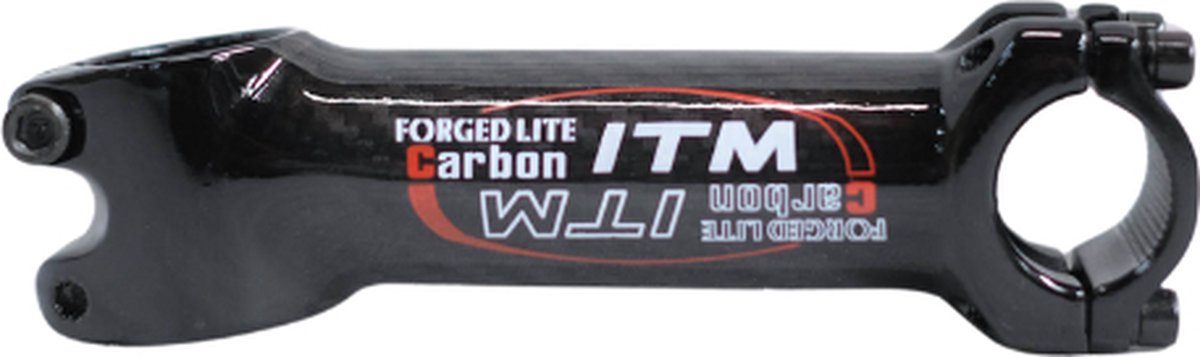 ITM Forged Lite Carbon Stuurpen - 130 mm - 31,8 mm - 10°