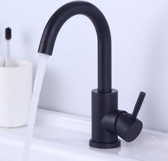 Robinet Mitigeur Homelody Bec Rotatif 360° – Pour Lavabo Salle De Bain Ou Cuisine