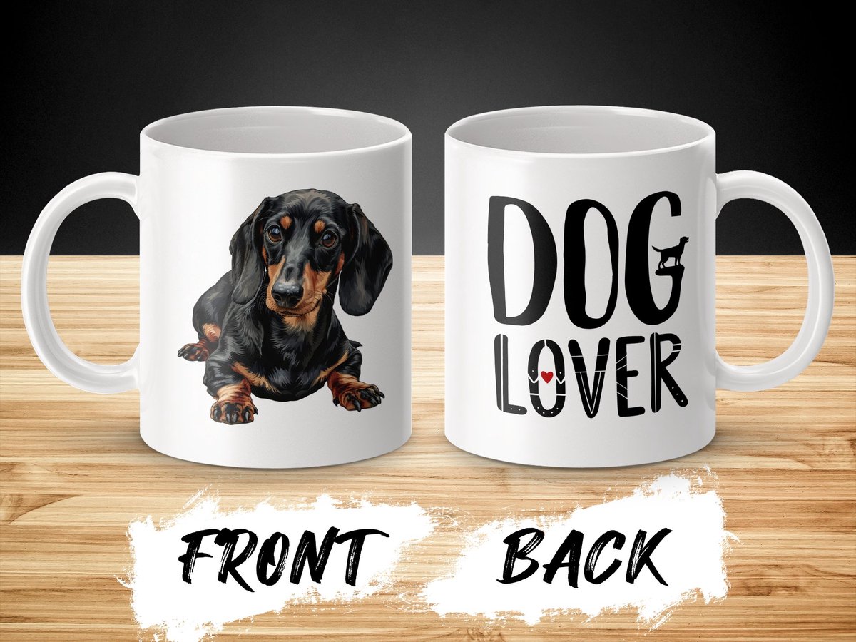 Mok Dachshund dog - hond / dog lover