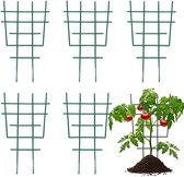Plantensteun tuin rankrooster plastic bloemensteun roosterspalier potplanten rankrooster plantenbak plantenbak plantenkooi, 6 stuks