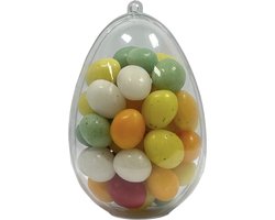 Paasei gevuld met dragees eitjes - 170 gram - Paasdecoratie - Pasen - Paashaas - Paaseieren - Snoep