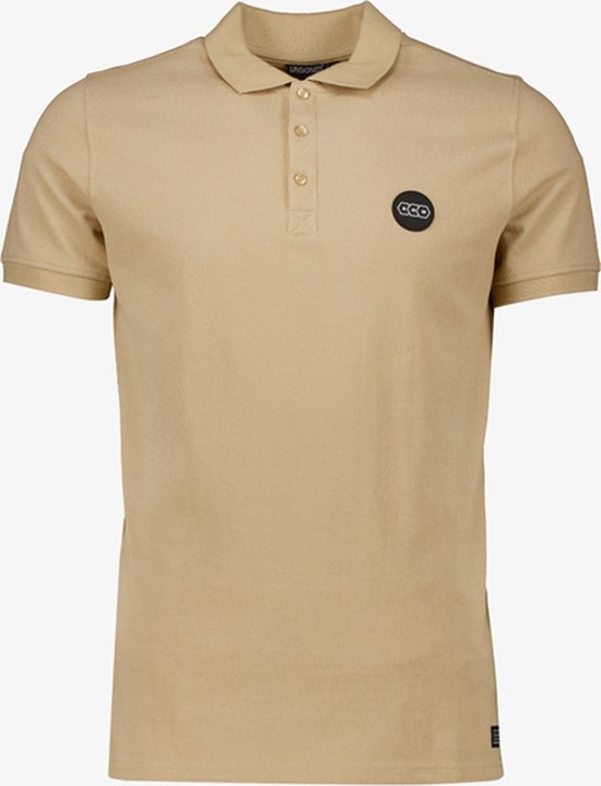 Unsigned heren polo beige