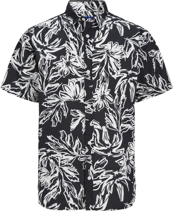 JACK&JONES JORLAFAYETTE AOP SHIRT SS LN Heren Overhemd - Maat M