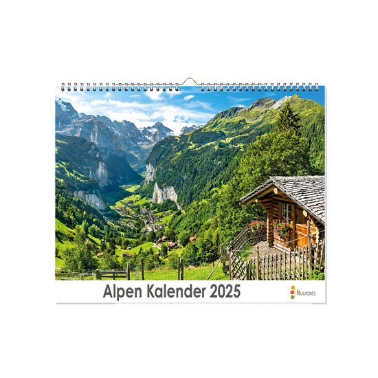 Kalender 2025 - Alpen - 35x24cm | bol