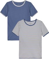 Claesen's® - T-Shirt 2 pack - Stripes - 95% Katoen - 5% Lycra