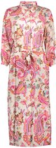 Robe Geisha Robe Midi à Imprimé Paisley 47062 70 Combi Blanc Cassé/Rose Taille Femme - S