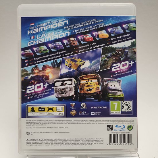 CARS LA COUPE Internationale de Martin - Playstation 3 PS3 EUR