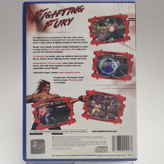 Fighting Fury /PS2