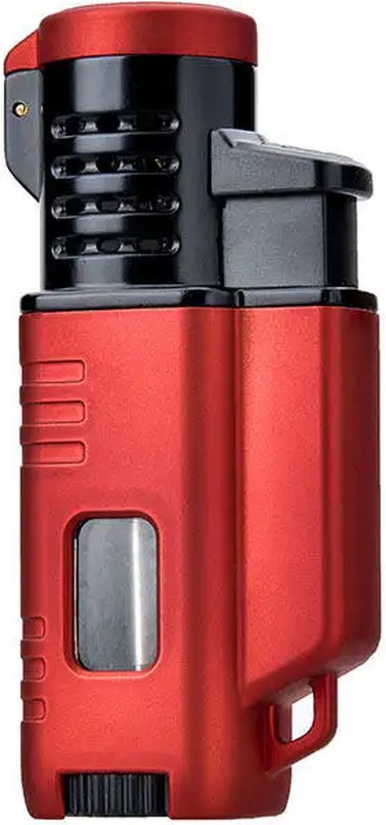 Goedkoopste Triple Jet Torch 2024 - Red - Stormaansteker - Gasbrander - Aansteker