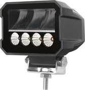 LED werklamp + waarschuwingslicht - Wit + amber - R10 / R65 / R149 - 12 / 24V
