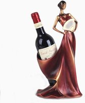Luxe creatieve wijn houder - Wijnrek - Artistiek - Decoratie - Wijn liefhebber - Sterke drank - Cadeau