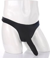 Heren string met gesloten sleeve - BDSM - Slurf - Erotische slip mannen