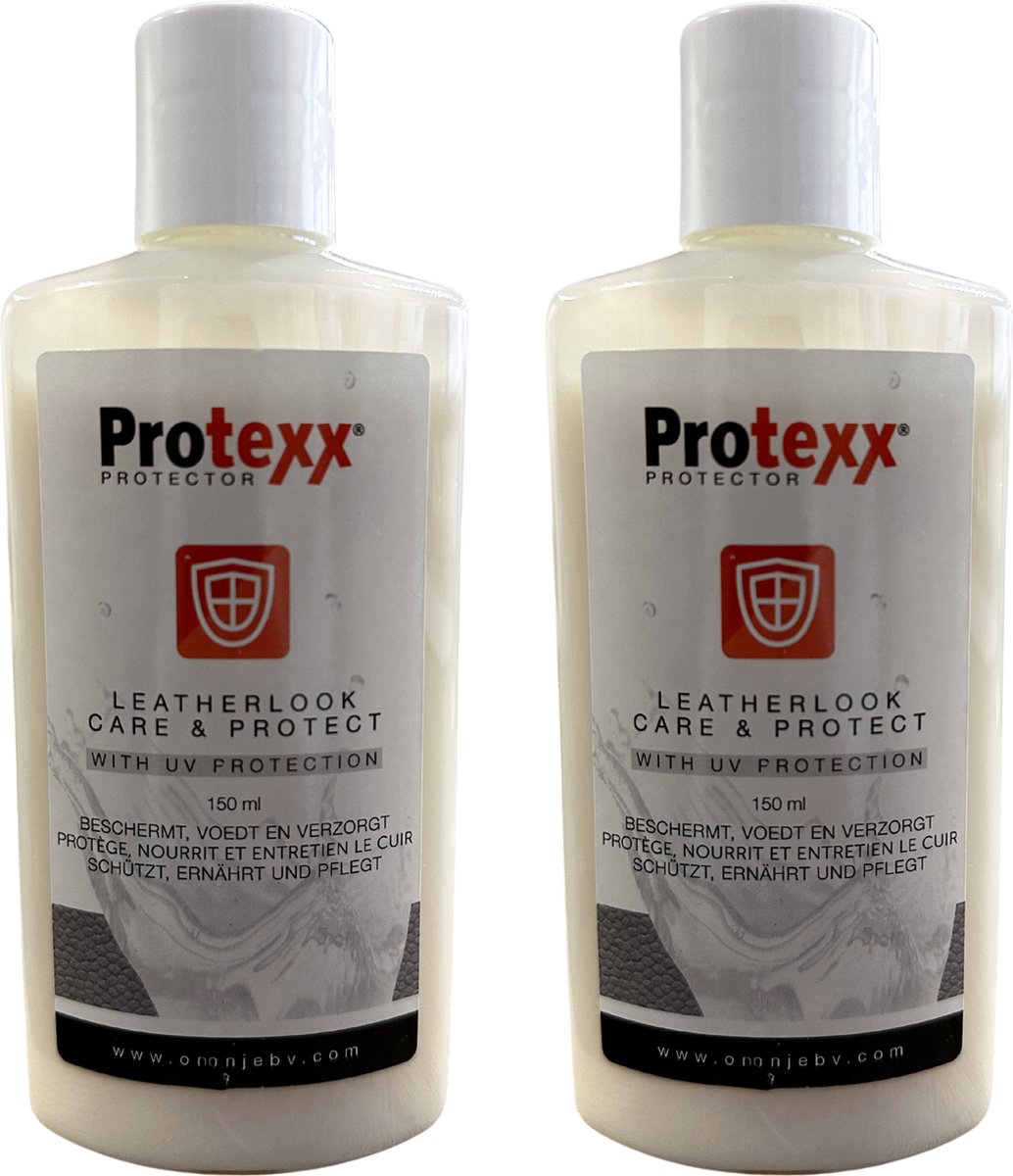 2x Protexx Leatherlook Care & Protect - 150ml (300ml)