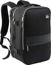 CabinMax Chicago – Handbagage 20L – Rugzak – Schooltas - 40x25x20 cm – Compact Reistas – Lichtgewicht – Zwart