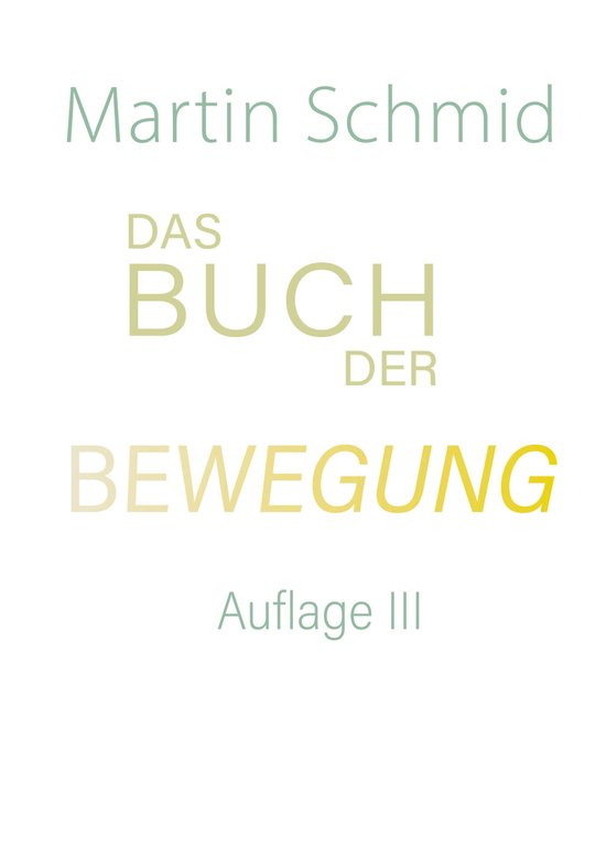 Das Buch der Bewegung - cover
