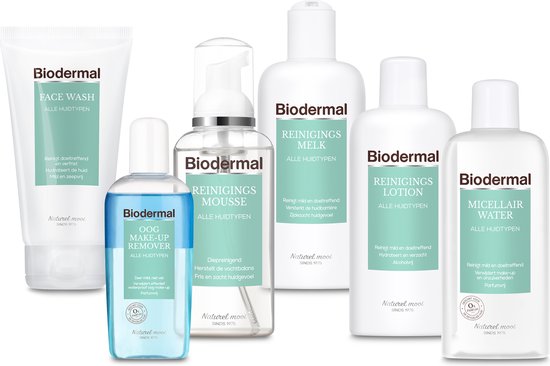 Biodermal Face wash - Milde gezichtsreiniger en make-up remover - 150ml - Biodermal