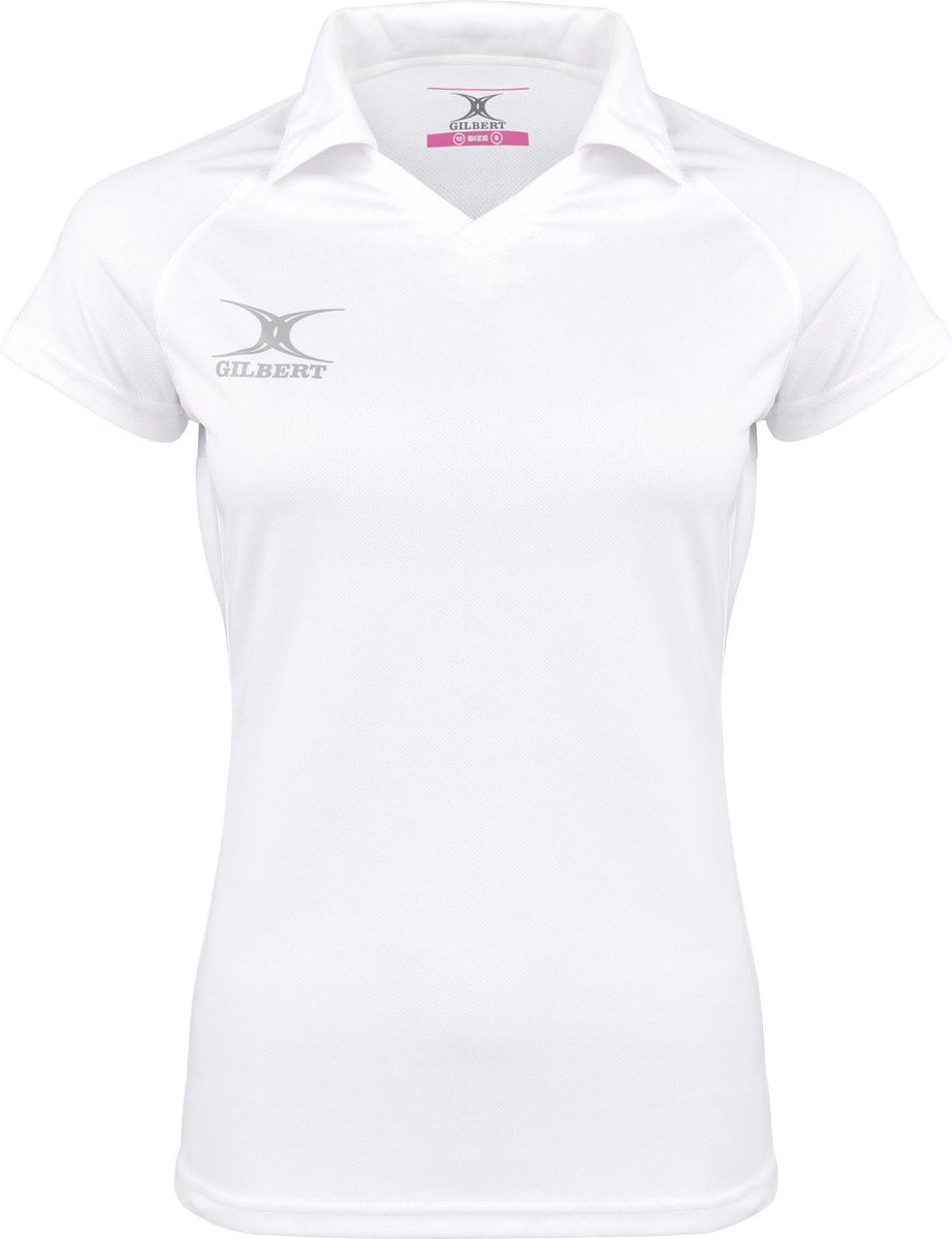Gilbert Netball Eclipse Shirt Girls - 9 - 10 Yrs - Wit