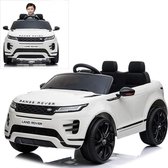 QProductz Accu Auto voor Kinderen - Elektrische Kinderauto - Auto met Afstandsbediening - Luxe Range Rover met Sterke Accu - Wit - 12V