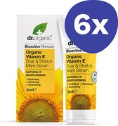 Dr Organic Vitamine E Litteken & Striae Serum BUNDEL (6x 50ml)